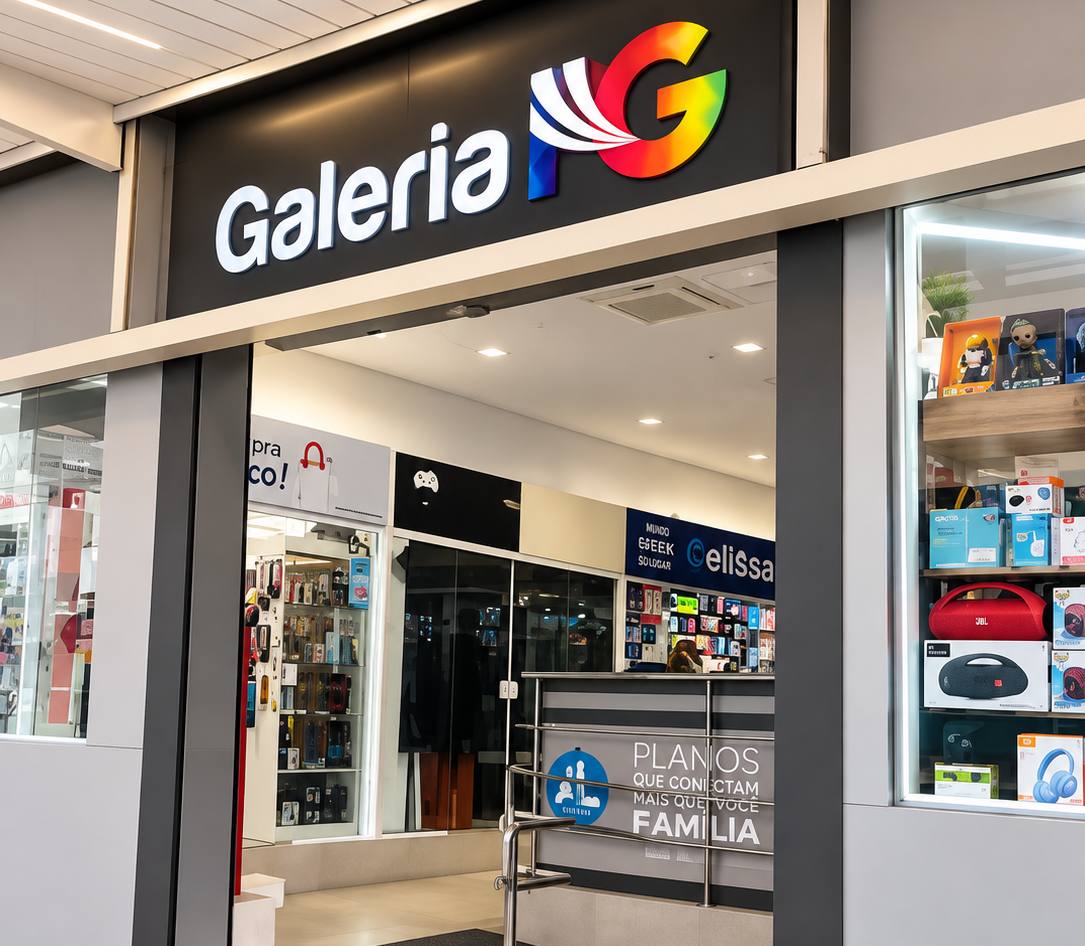 Fachada da Galeria PG